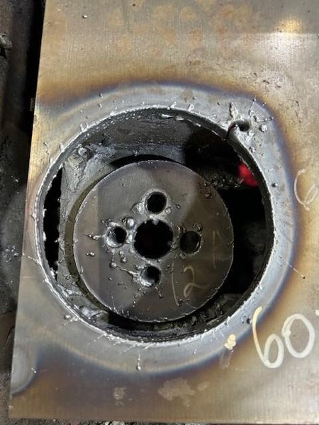 USED MG MESSER 10&#039; X 20&#039; CNC OXY FUEL CUTTING SYSTEM, Stock# 11116, Year: 1992