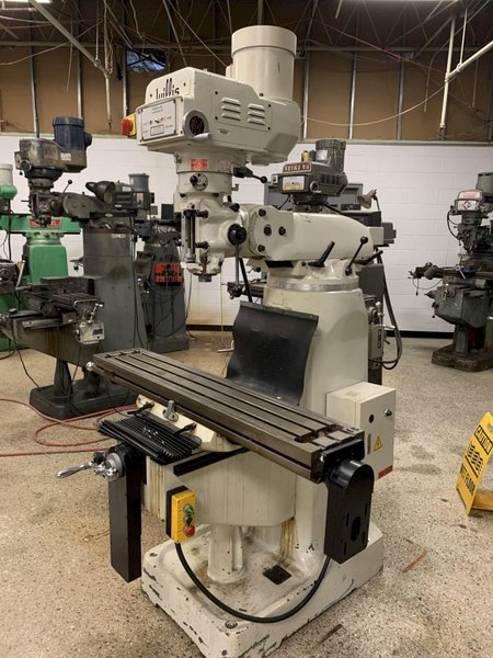 Willis Variable Speed Vertical Mill, S/N 990837S.