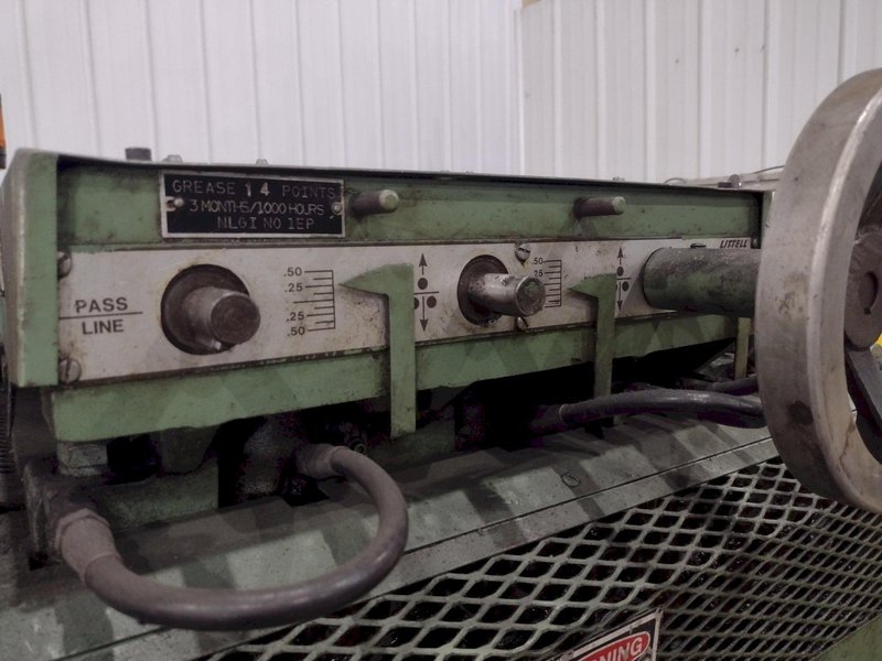 12&quot; X .125&quot; LITTELL MODEL #412-7PD MOTORIZED COIL STRIP STRAIGHTENER: STOCK #23708