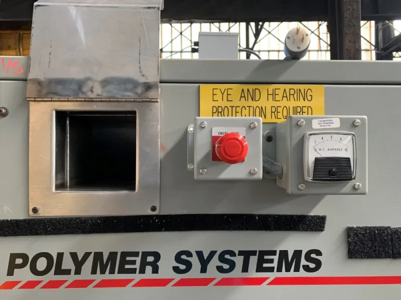 HOSOKAWA POLYMER SYSTEMS 20/12RO GRANULATOR  -  20/12 RO SIL TANDE