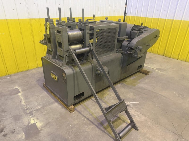 8" WIDE YODER 4-ROLL POWERED COIL FEEDER: YOBRO #24666