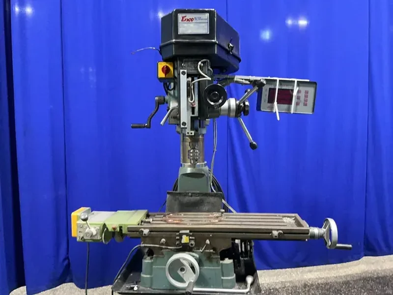 ENCO 8” X 29” VERTICAL MILL  -  105-1230