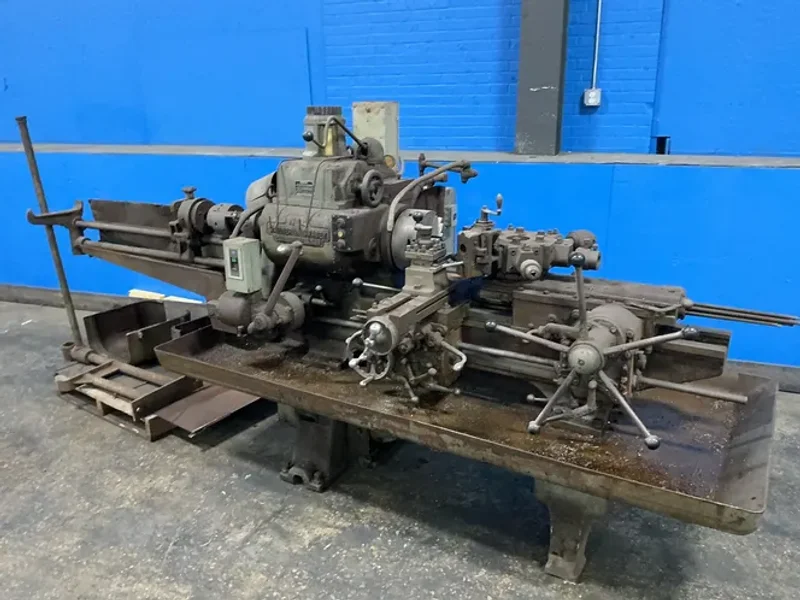 WARNER &amp; SWASEY TURRET LATHE   -  4 / M-I420