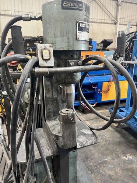 USED WHITNEY 50 TON PORTABLE HYDRAULIC WEB PUNCH MODEL 751, Stock# 11132