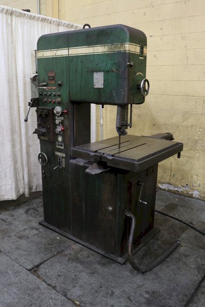 20" POWERMATIC VERTICAL BANDSAW: STOCK #73435