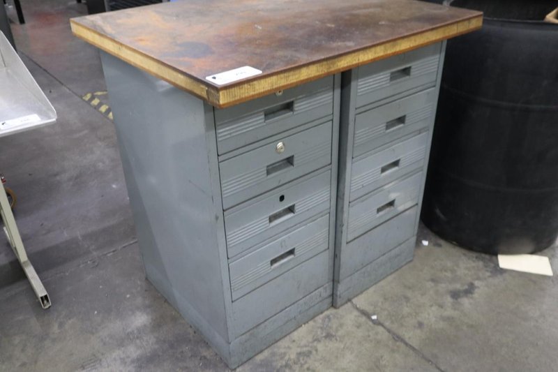 Drawered Workbench with 8 Drawers- Auction Item