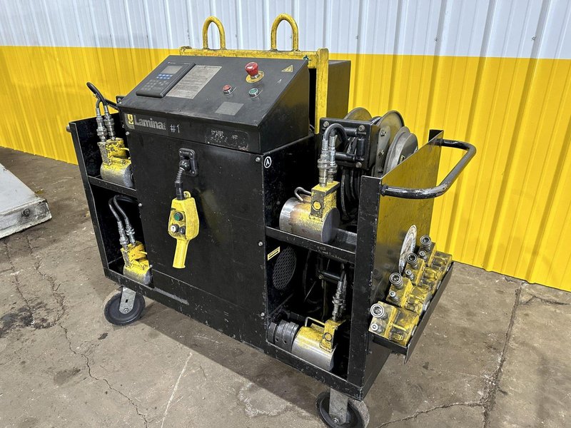 80,000 LBS ANCHOR-LAMINA 4-CYLINDER PORTABLE HYDRAULIC DIE SETTING &amp; SEPARATING SYSTEM: STOCK #18989