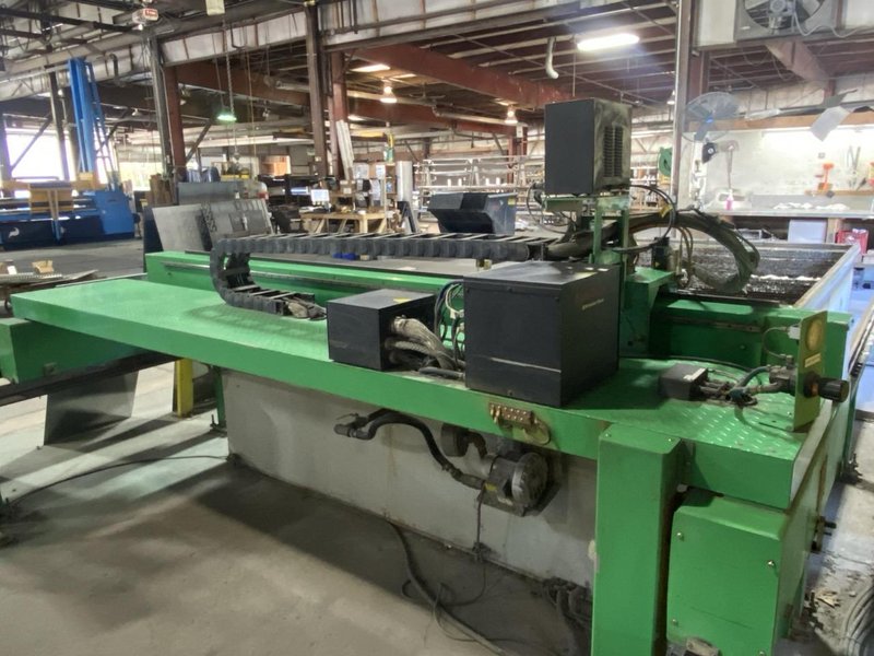 8’x22′ Hornet ProStar Plasma Table CNC Hypertherm HPR260XD, 2013 – Water Table