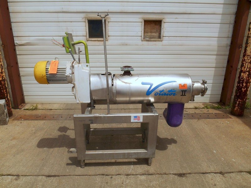 Waukesha Cherry-Burrel Votator II  ||  S.S. Scraped Surface Heat Exchanger