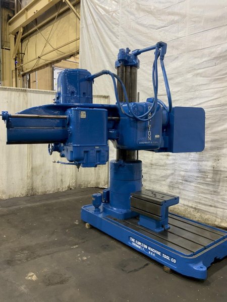 4' X 13'' CARLTON RADIAL ARM DRILL: STOCK #81232