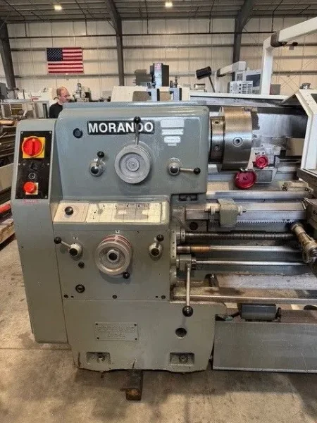MORANDO PA24  24”/36” x 60”cc Heavy Duty Gap Lathe #7857