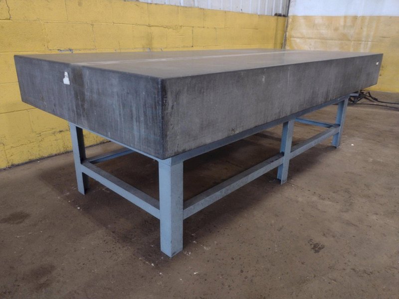 8&#039; X 4&#039; X 10&quot; CHALLENGE PRECISION LAYOUT INSPECTION GRANITE TABLE: STOCK #23792