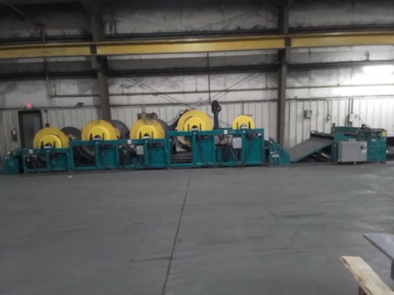 60″ x 14 Gauge Iowa Precision/Mestek Plasma Coil Feed, 2018