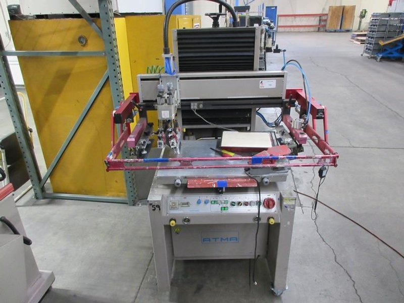 ATMA Pneumatic Euro-Spec Sliding Table Screen Printer- Auction Item