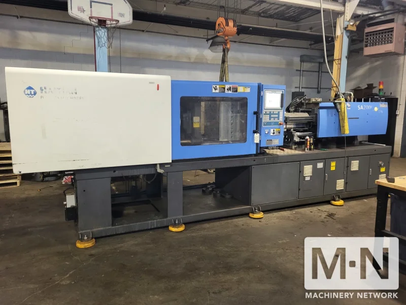 225 TON 16 OZ HAITIAN MODEL MA2000-700 INJECTION MOLDING MACHINE MFG 2009