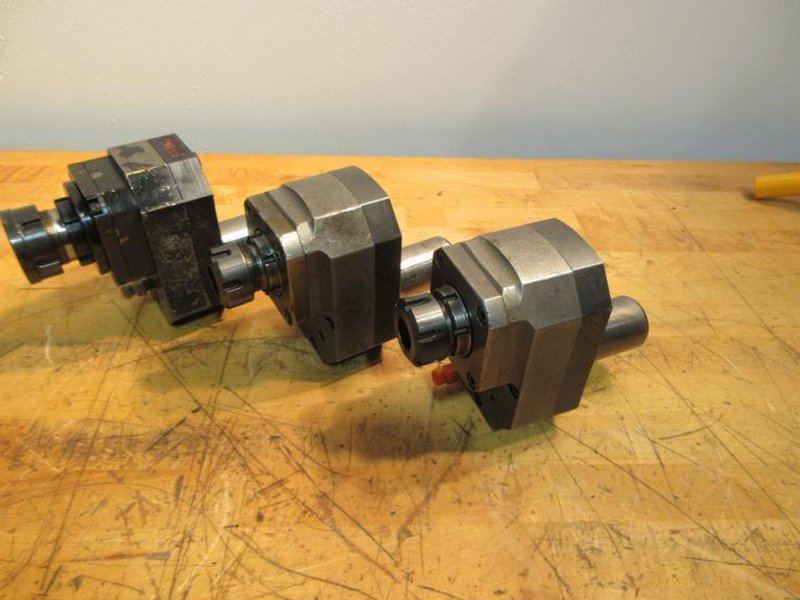 Live Milling Toolholders ER32 (1) &amp; ER25 (2) Offset Axial  For Mazak Multiplex 6200Y- Auction Item