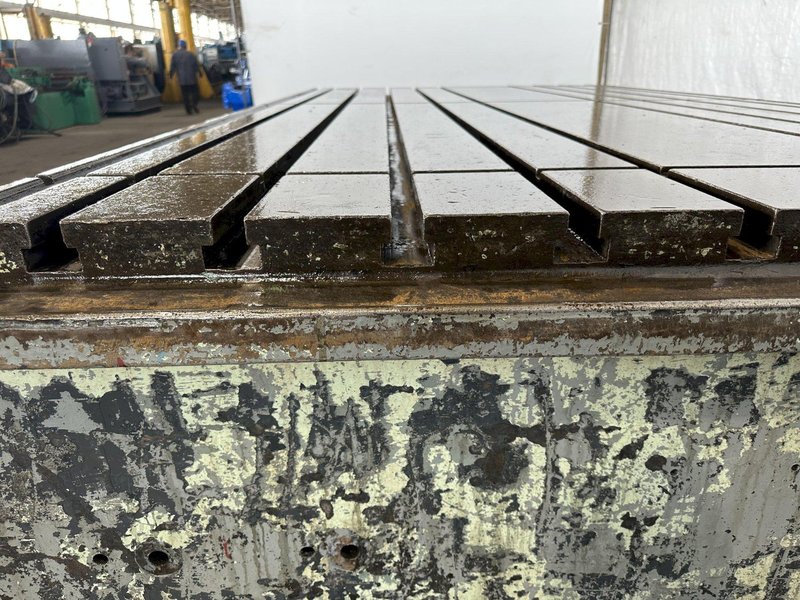 68&quot; X 124&quot; T SLOTTED WITH LEG SUPPORTS. STOCK # 0312623