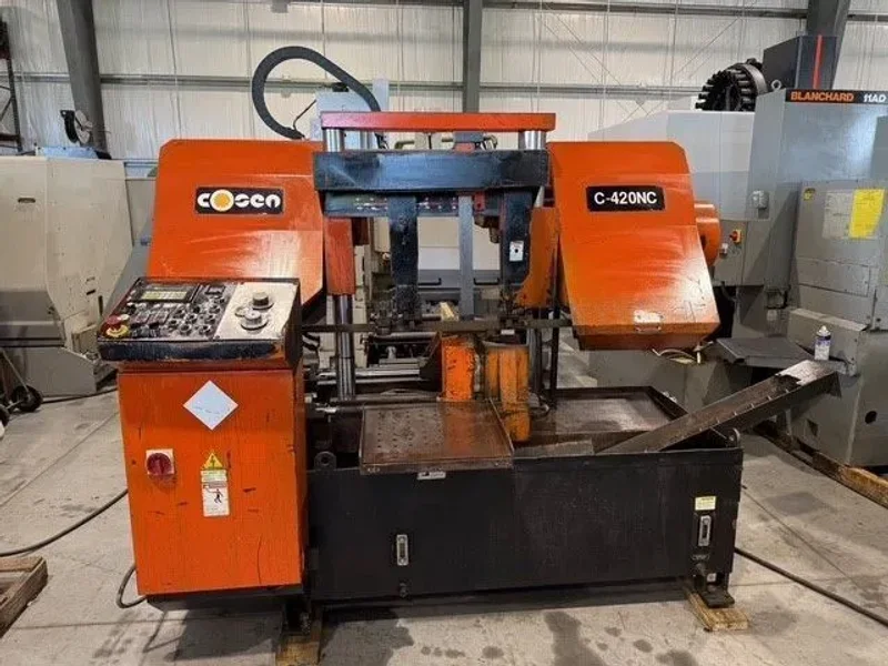 COSEN C-420NC Automatic Horizontal Band Saw 2007’ #7571