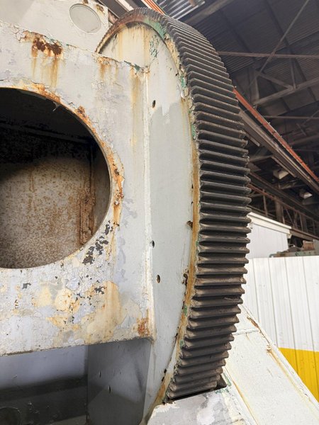 120,000 LBS (60 TON) ARONSON MODEL #G1200 POWERED WELDING POSITIONER: STOCK #15007