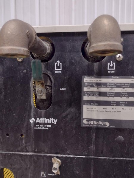 AFFINITY 2 TON CHILLER: STOCK #23482