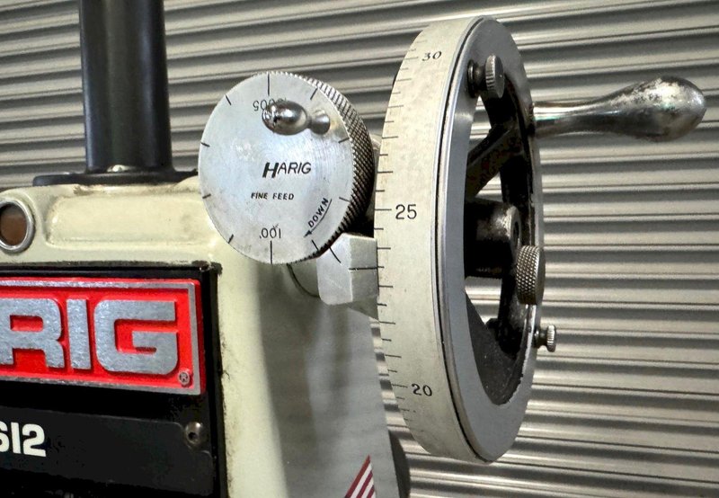 6&quot; x 12&quot; Harig Surface Grinder No. 612, Hand, Chuck, 1.5 HP, Nice