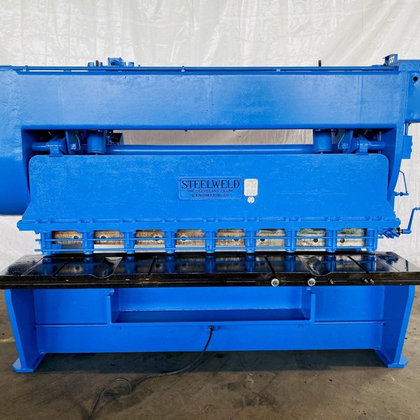 8&#039; X 1/4&quot; STEELWELD 4B-8 MECHANICAL SHEAR. STOCK # 0415921
