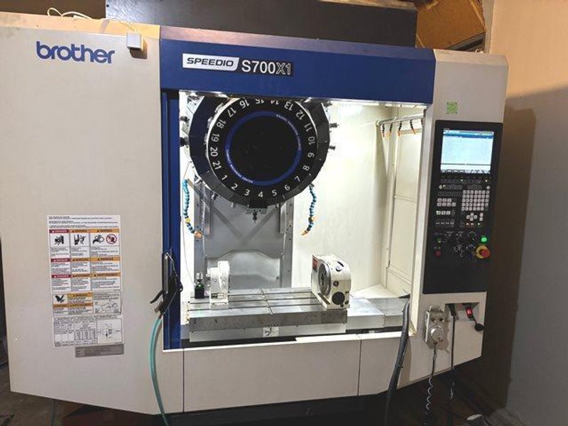 Brother S700X1 CNC Drill &amp; Tap machine
