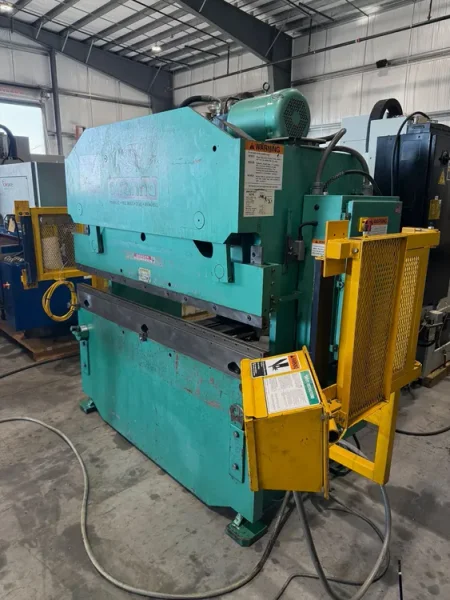 PIRANHA #3506  6’ x 35 Ton Hydraulic Press Brake &amp; CNC Back Gauge USA #7982