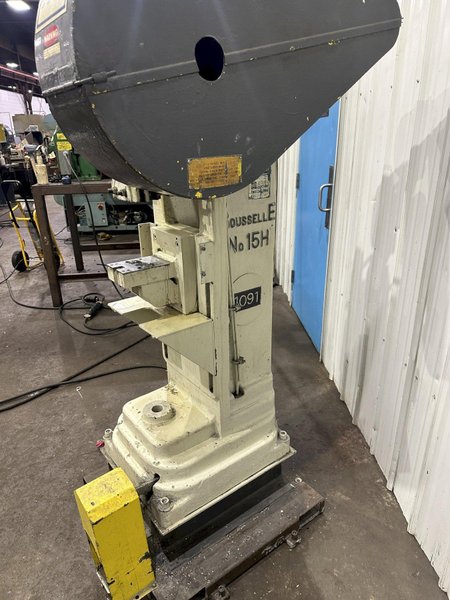 15 TON ROUSSELLE MODEL #15H HORN PRESS: STOCK #77637