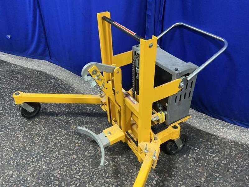 Vestil 1500 Lbs Hydraulic Drum Transporter  -  Dcr-880-h-dc