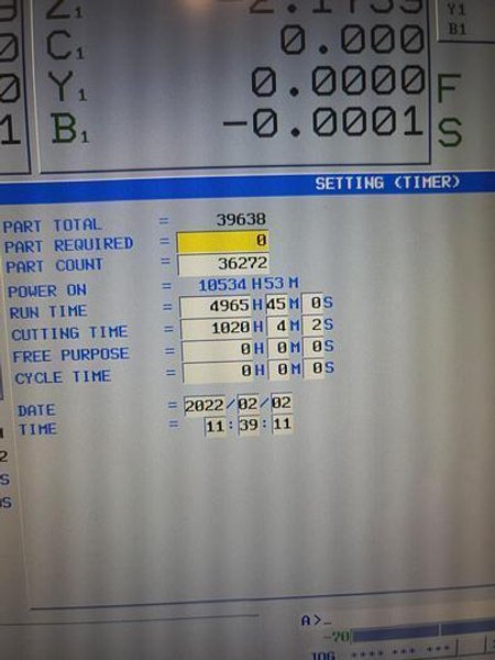 2020 Eurotech B465  T3-Y3 Multipla CNC Lathe (#5693)
