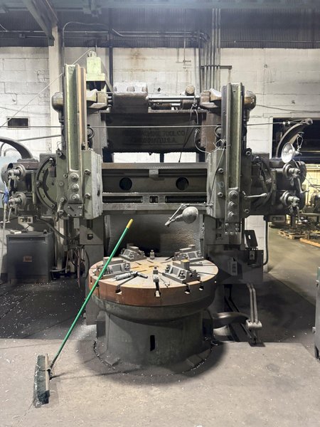 KING VERTICAL TURRET LATHE. STOCK # 0546326