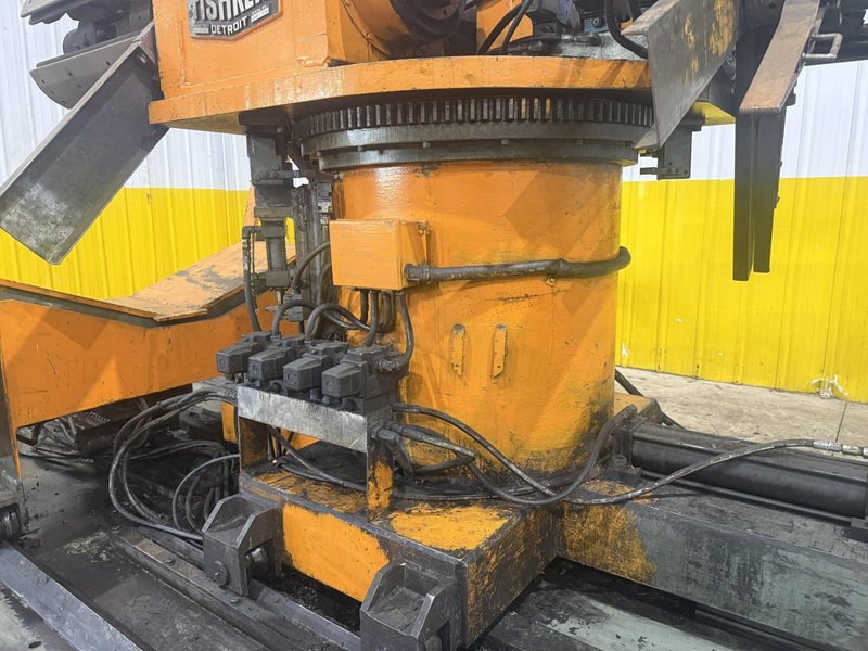 15,000 LB X 16" TISHKEN MODEL #HR-160 DOUBLE END REEL &amp; CAR: YOBRO #25253