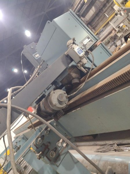 16' JETLINE ENGINEERING MODEL #LWS-192 LONGITUDINAL EXTERNAL SEAM WELDER: YOBRO #25751