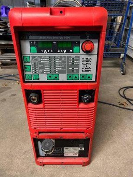 Lincoln Electric Dual Zone Weld Cell, Head and Tailstock, Fixed Table, Rj3iB Control, ArcMate 120iB