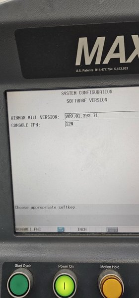 Hurco VM-10 VMC, 2011 – Probes, Under Power, Low Hours