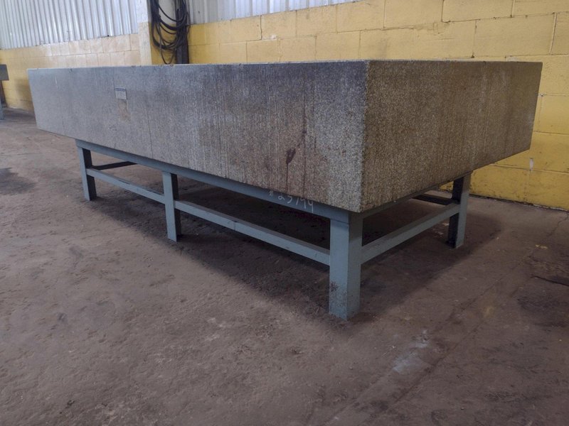 8&#039; X 4&#039; X 14&quot; ROCK OF AGES PRECISION LAYOUT INSPECTION GRANITE TABLE: STOCK #23794