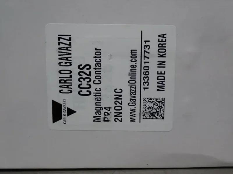 CARLO GAVAZZI BOX OF MAGNETIC CONTATORS   -  CC32S