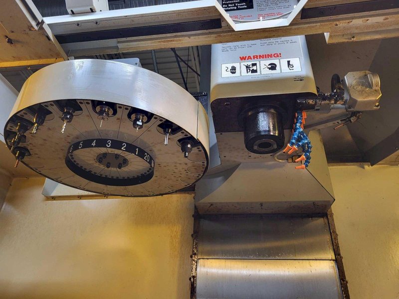 Haas VF-3BYT CNC VMC, 2009 – Chip Auger, Programmable Coolant Nozzle, High Intensity Lighting