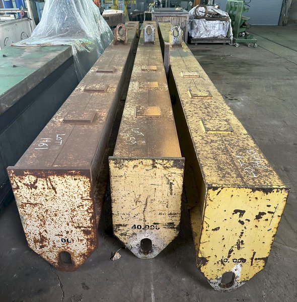 50,000 LB. X 30' CAPITAL STEEL HEAVY DUTY SPREADER BAR / LIFTING BEAM: STOCK #19486