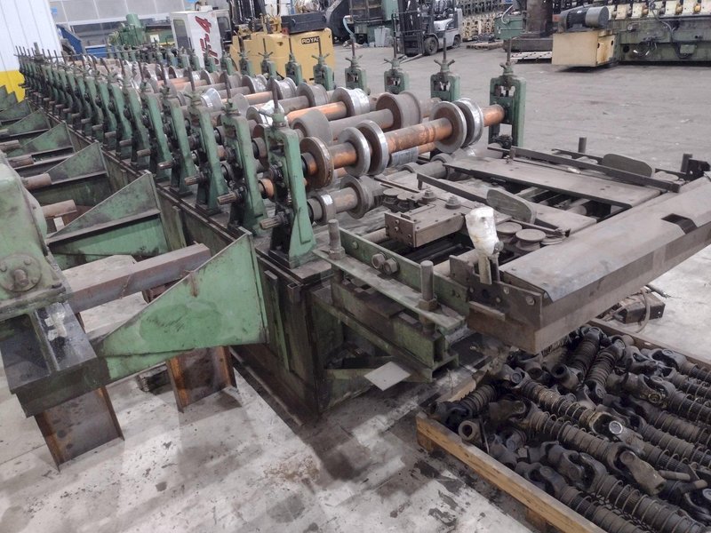 20 STAND X 3&quot; X 48&quot; ASC RAFTED ROLLFORMER, TOOLED FOR 36&quot; STANDING SEAM ROOF PANEL: STOCK #14214