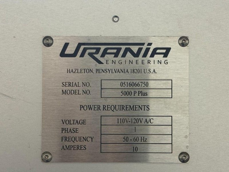 URANIA 5000 P PLUS BAG SEALER  -  5000 P PLUS