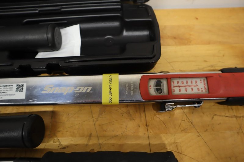 Snap-On &amp; CDI &amp; MORE! Large Assortment Of Torque Wrenches 10 ft-lb to 600 ft-lb- Auction Item