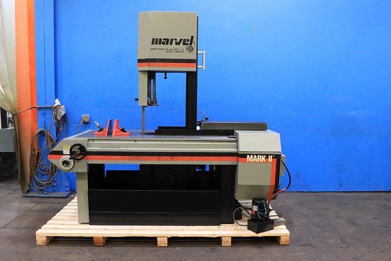 Marvel Tilt Frame Vertical Band Saw, Model Series 8, Mark II