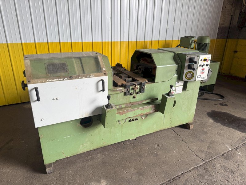 2001 BERCO PT250 TRACK PRESS WITH WTC TRACKMASTER IMPACT WRENCH &amp; CONVEYOR: YOBRO #24374