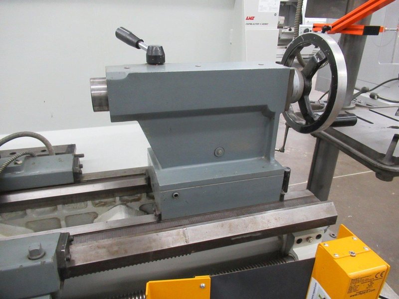 Clausing Metosa C 1765 Model Engine Lathe, Aloris Tool Post, Tailstock, Steady Rest, Sony 2-Axis DRO