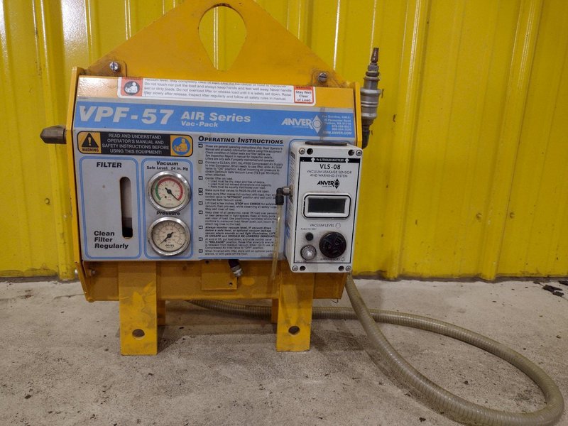 500 LBS ANVER SERIES VPF-57 AIR VAC PACK AIR VACUUM PACK: STOCK #23234