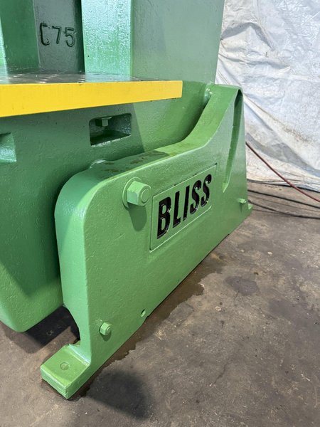 75 TON BLISS C-75 OBI PRESS. STOCK # 1006225