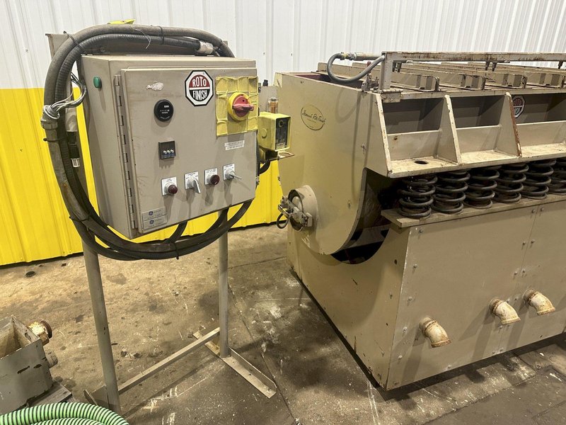 60&quot; ROTO-FINISH MODEL #6072 WET TYPE VIBRATORY PARTS FINISHER: STOCK #18227