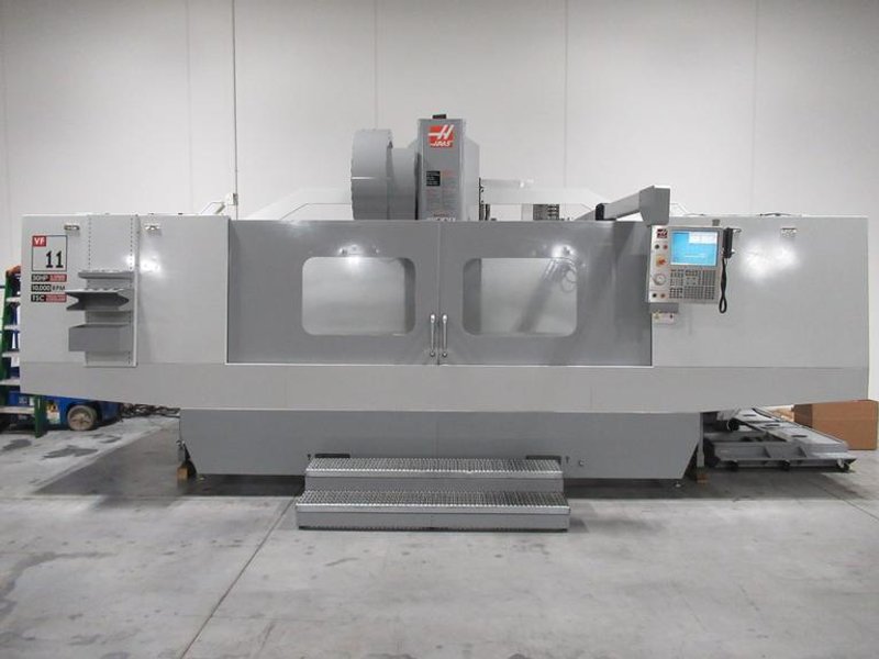 Haas VF-11 CNC Vertical Machining Center, 120" x 40" x 30", CT40 40 ATC, 10K RPM, Probing, Thru-Spindle Coolant